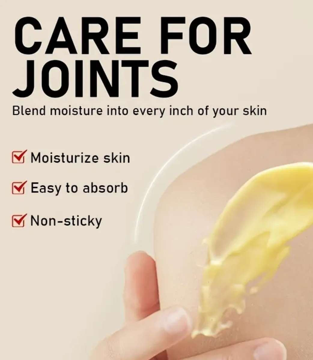 ROZINO Bee Venom Joint Cream - Hydrating & Nourishing with Honey, Coconut, Turmeric & Almond Oil