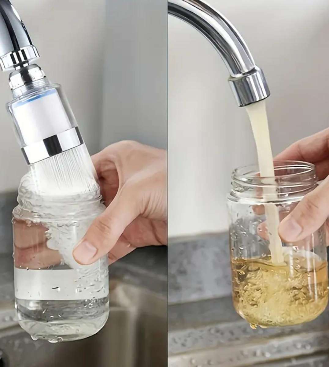 Easy-Install Premium Water Purifier Faucet with 20 Replacement Filters