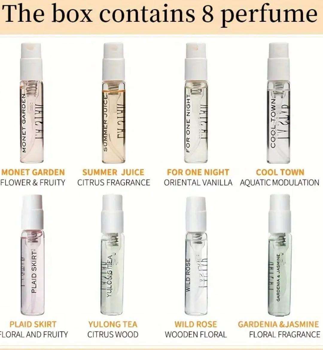 LA STAR 8pcs Perfume Gift Set