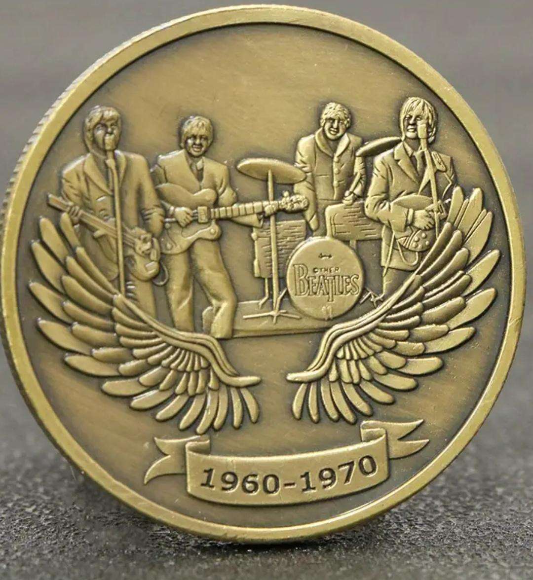 Collectors The Beatles Commemorative Coin Replica