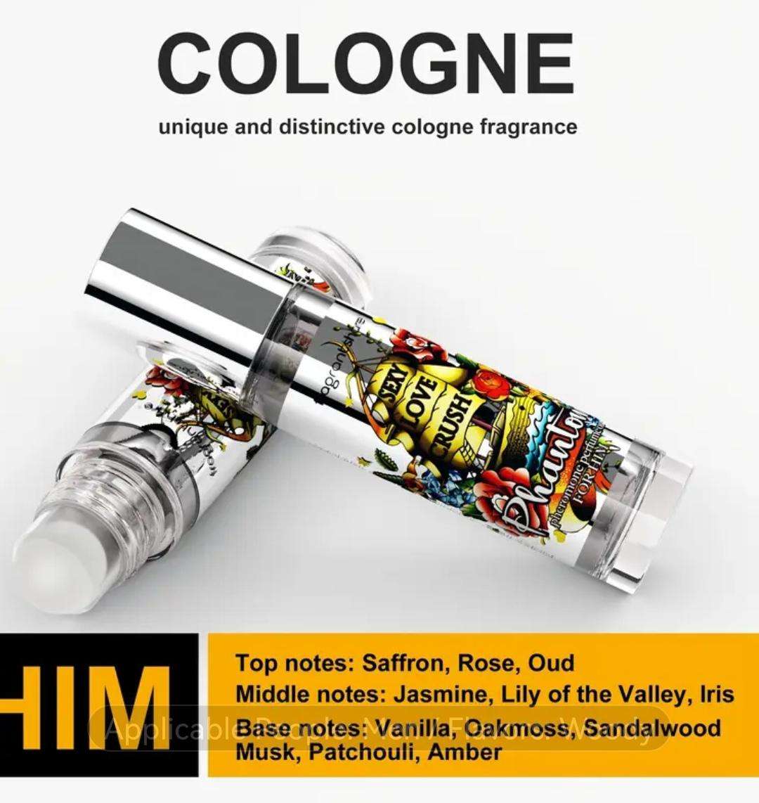 Fragrant Share Phantom Pheromone Perfume Oil for Men, 0.34fl.oz