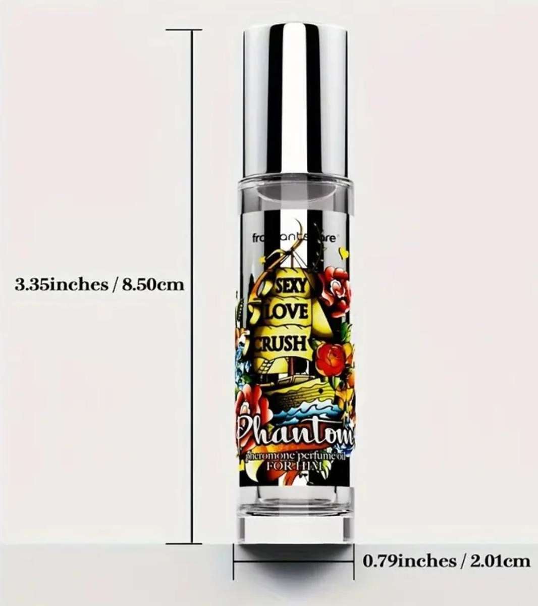 Fragrant Share Phantom Pheromone Perfume Oil for Men, 0.34fl.oz