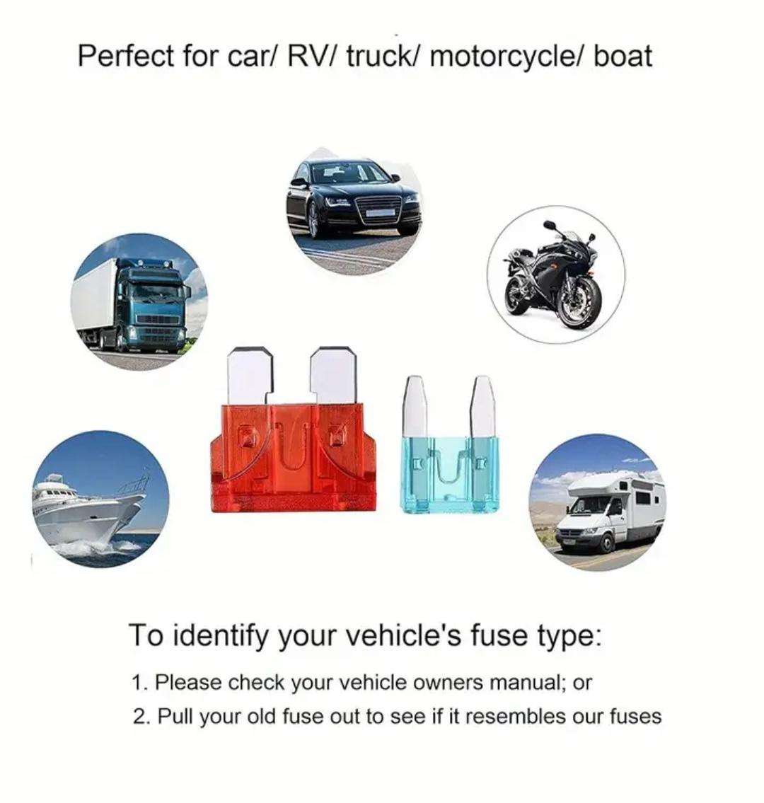 THIS WEEKEND ONLY!!!  180pcs Car Fuse Combo Kit in protective box