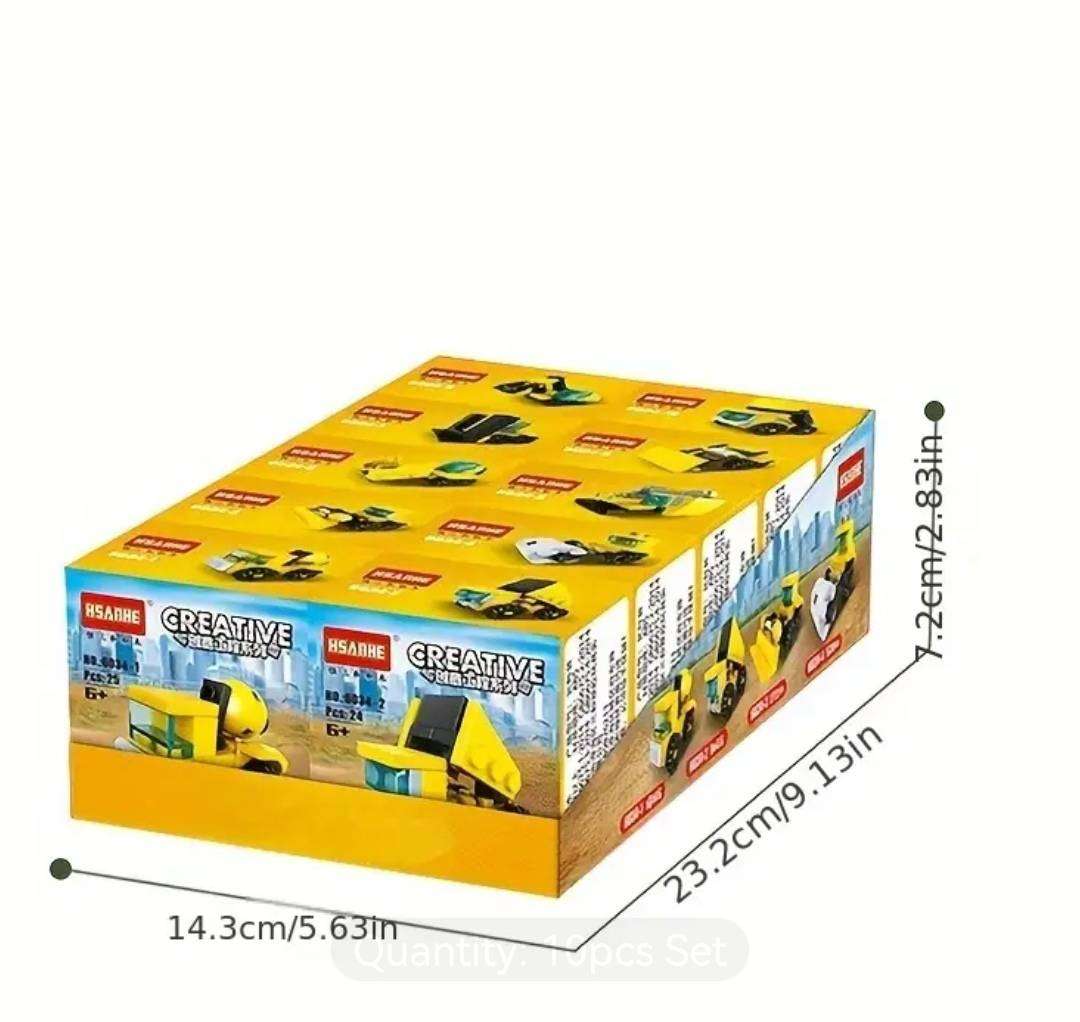 THIS WEEKEND ONLY!!! 10pcs Construction Toy Set for Youngsters