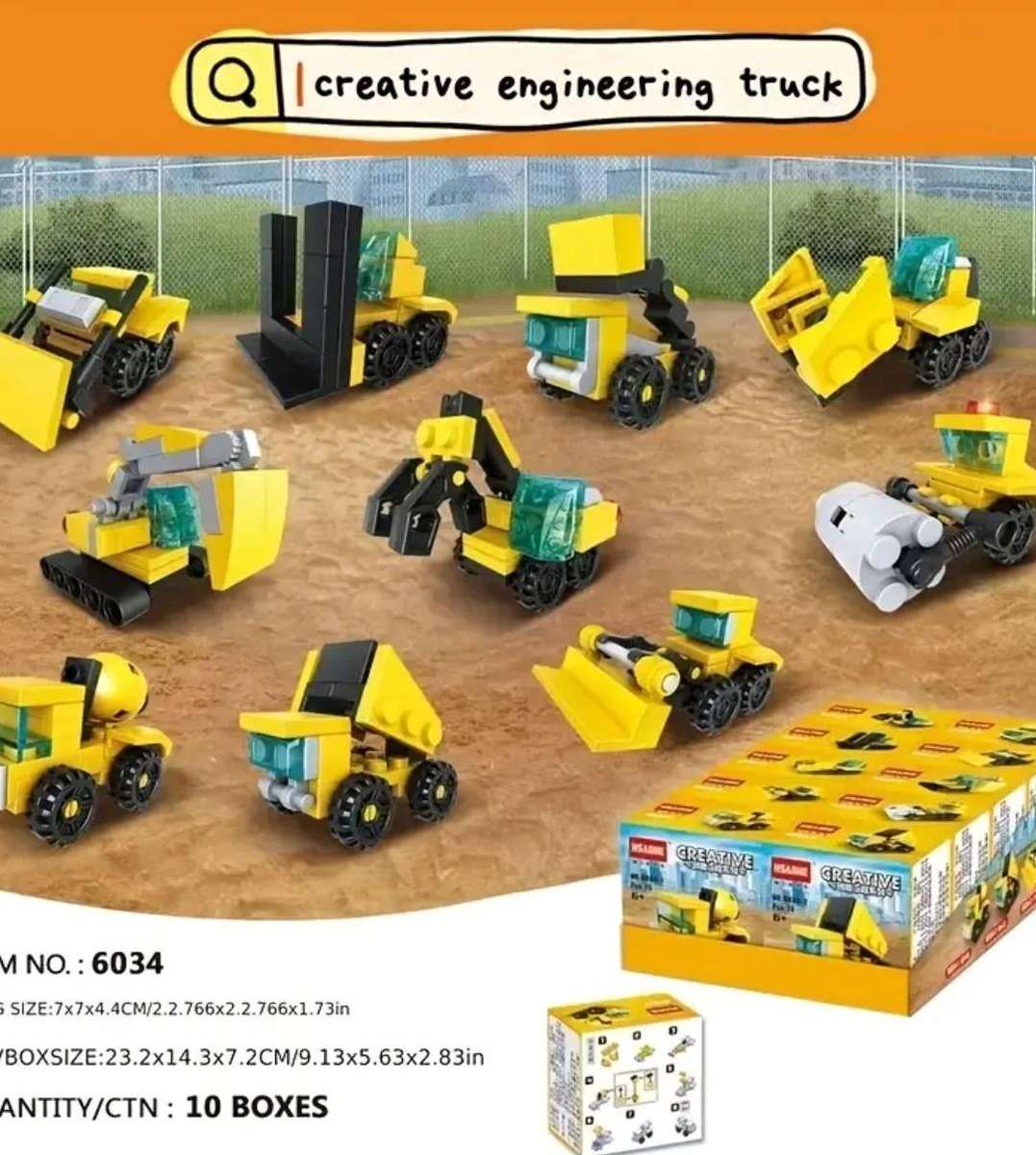 THIS WEEKEND ONLY!!! 10pcs Construction Toy Set for Youngsters
