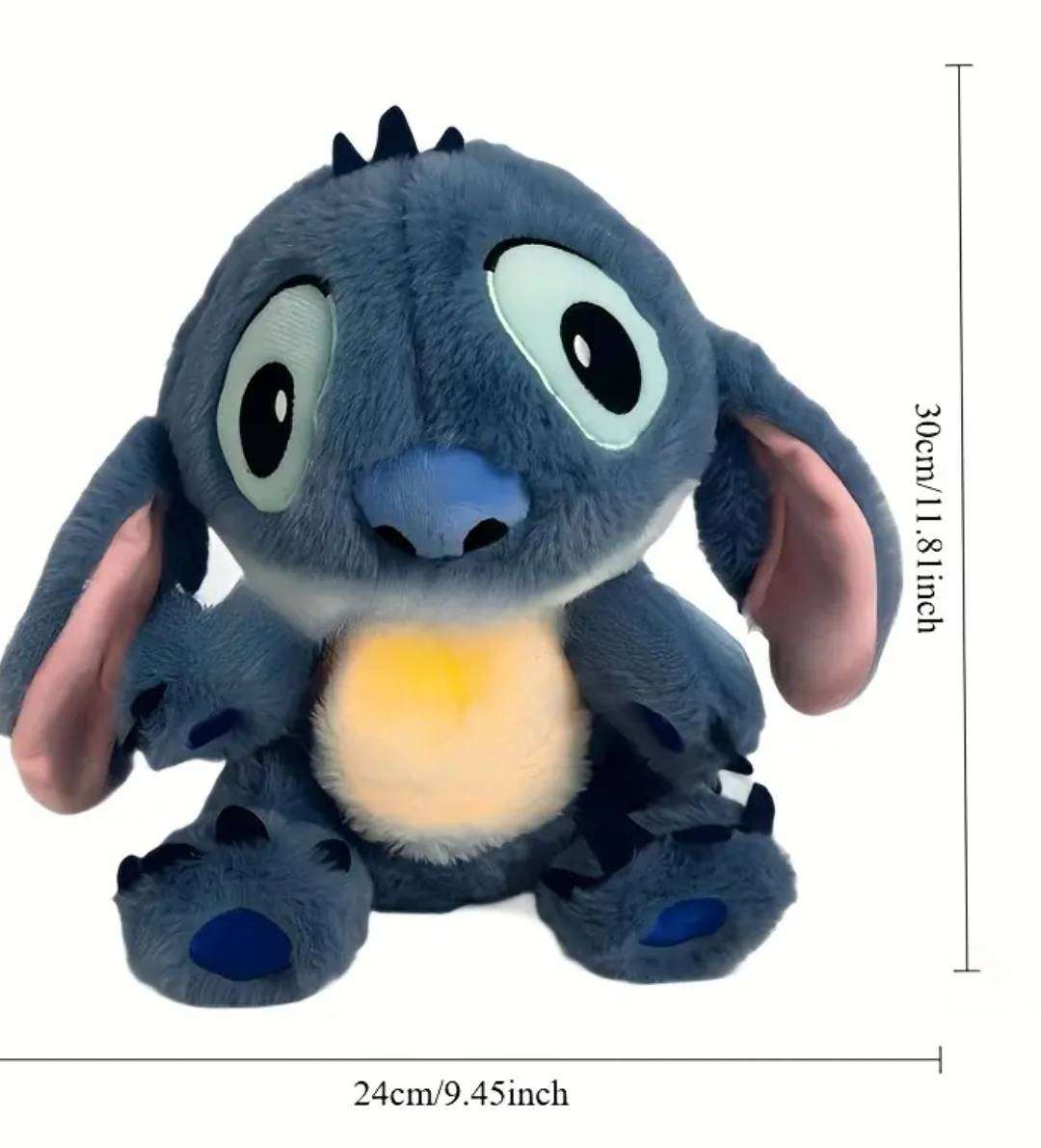 The Stitch Stuffed Animal with Sensory Details & Rhythmic Breathing Motion