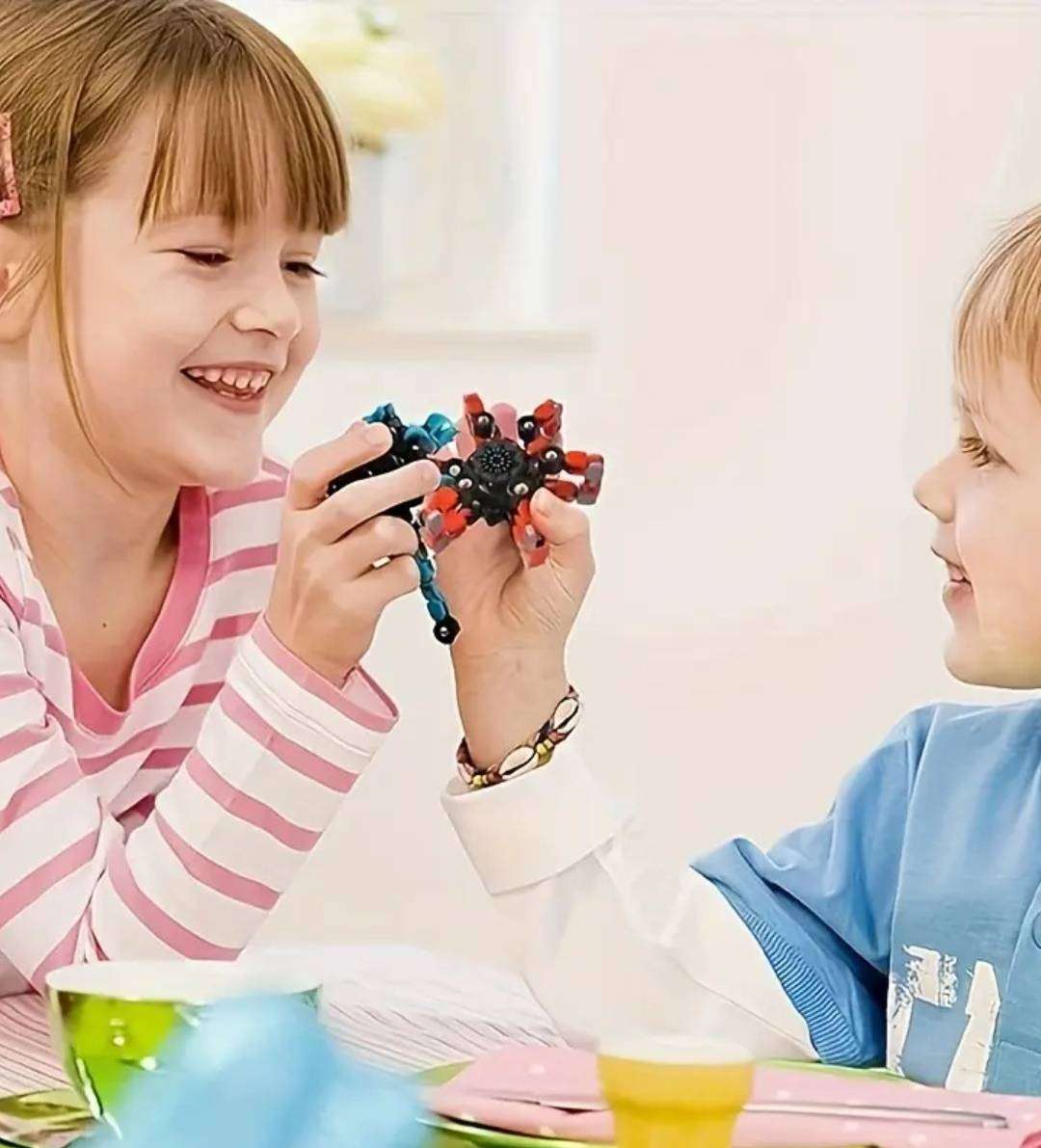 12pcs Amazing Stacking Fidget Spinner Sensory Toys