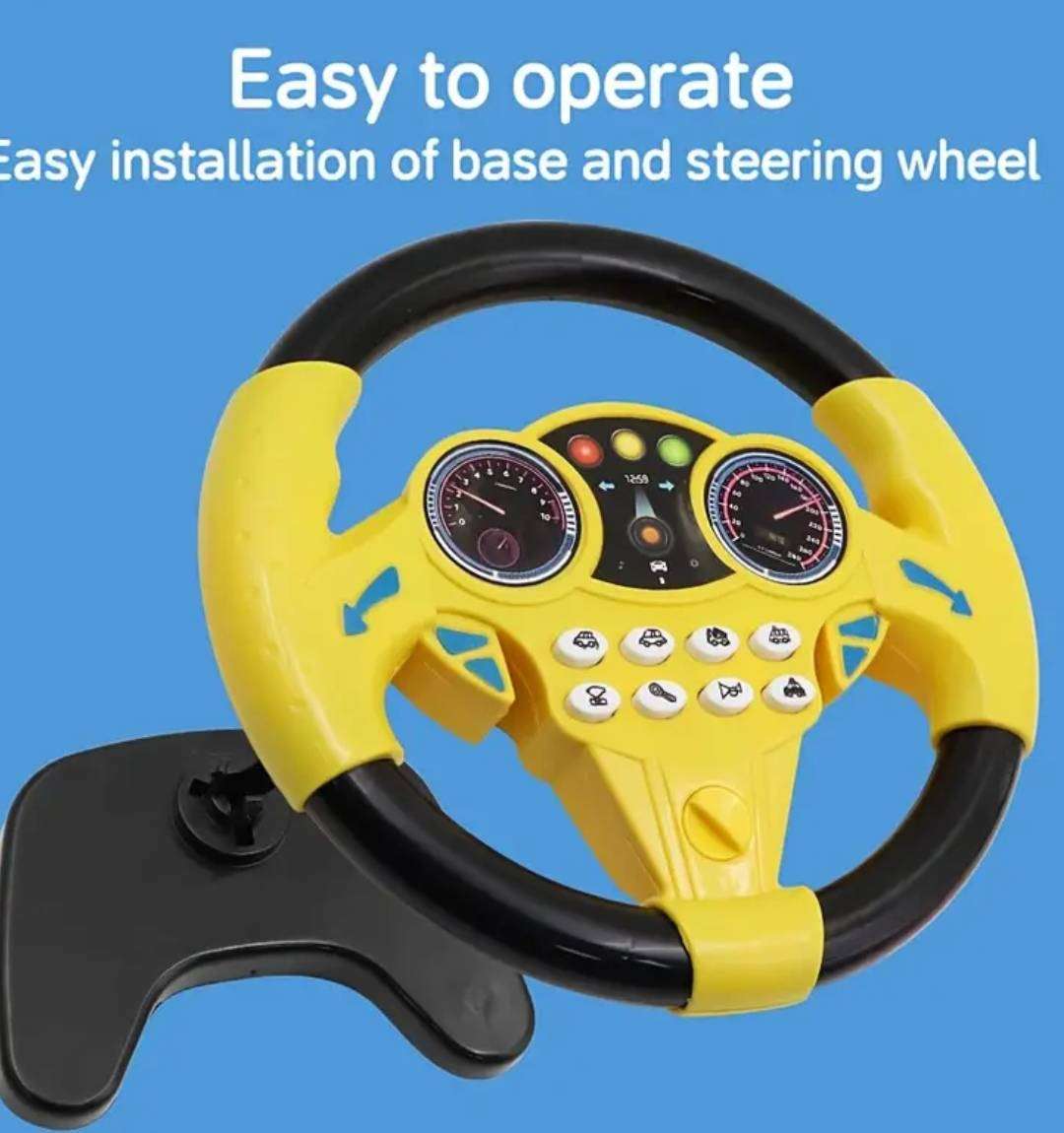 Interactive Kids Driving Simulator Steering Wheel Toy