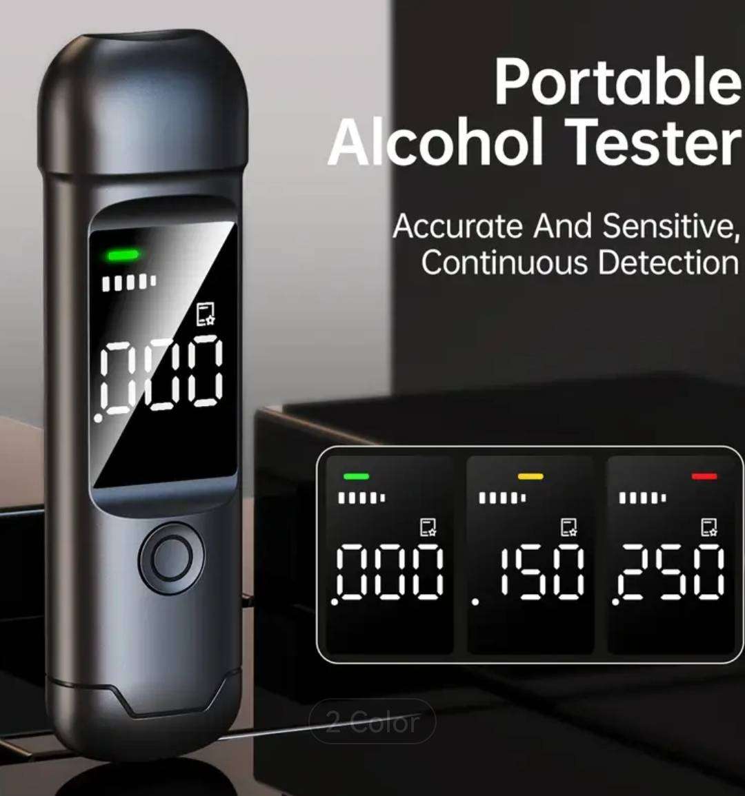 Portable Breathalyzer, Personal Alcohol Breathalyzer Tester