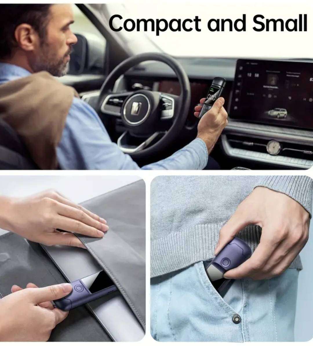 Portable Breathalyzer, Personal Alcohol Breathalyzer Tester