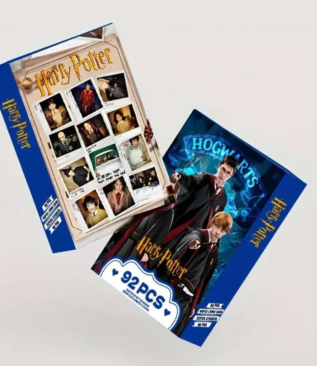 92pcs Harry Potter Collectors Card Set with 60 Cards and 32 Stickers