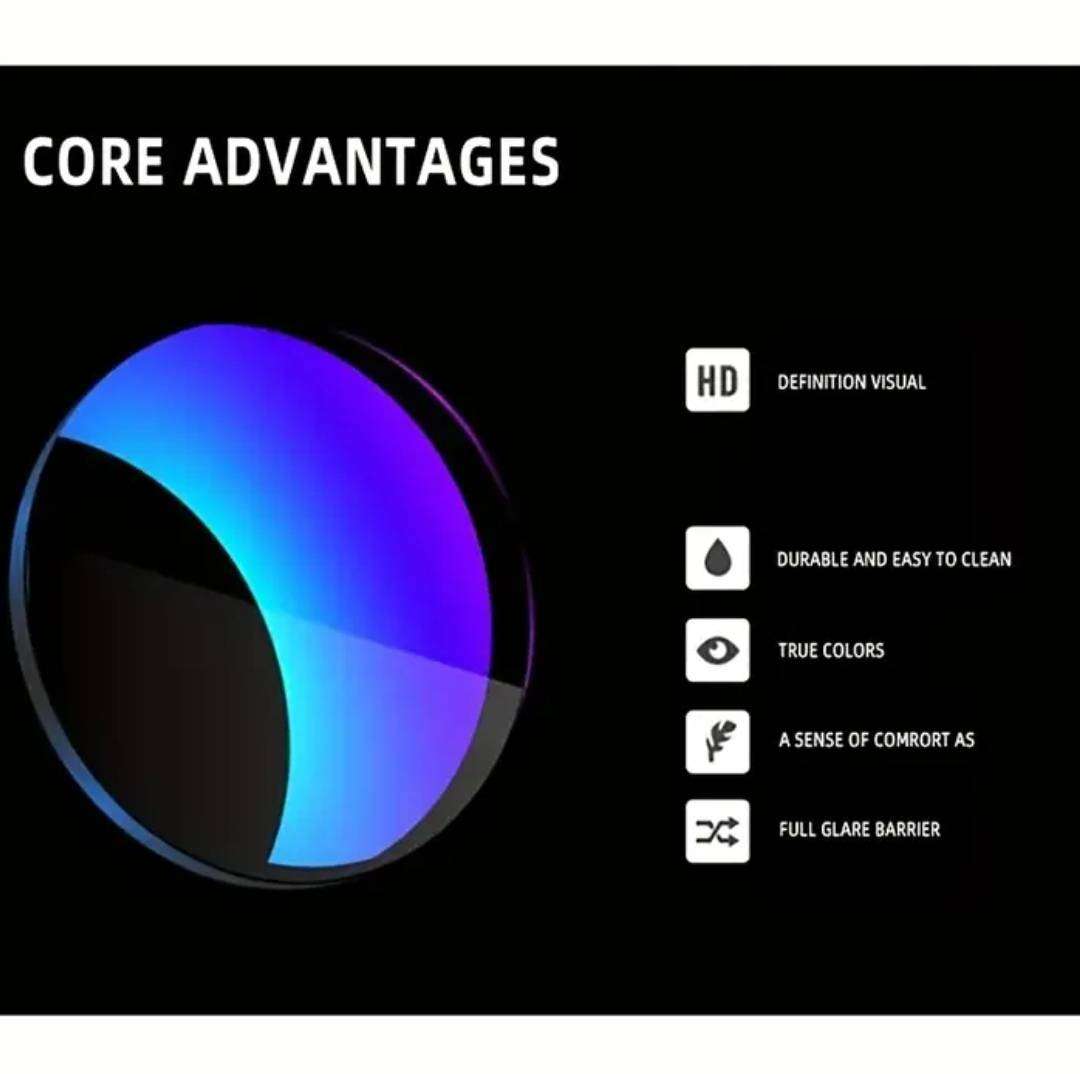 4pcs Polarized Sports Fashion Glasses for Men & Women