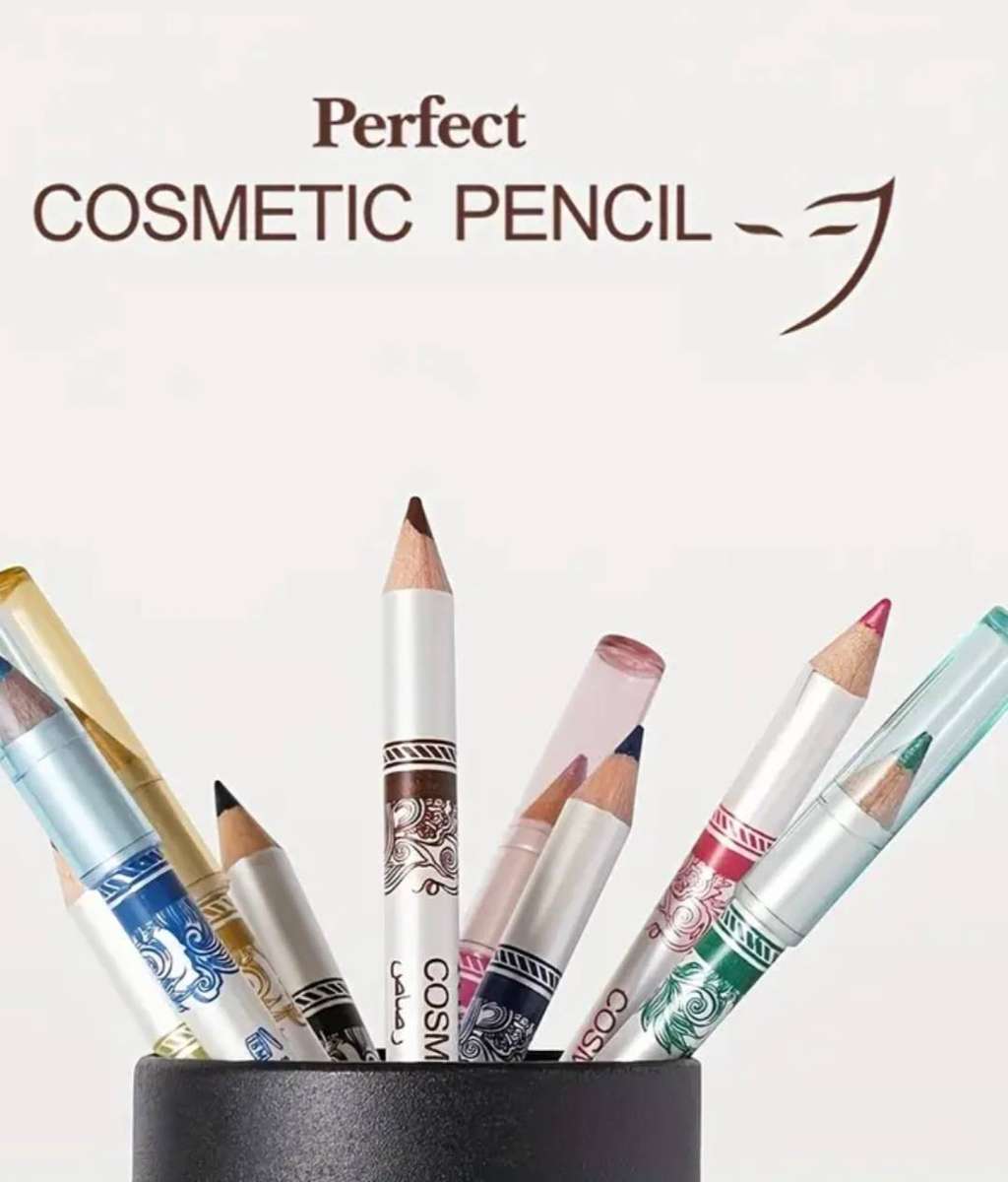 12-Pack Colorful Eyeliner Pencil Set