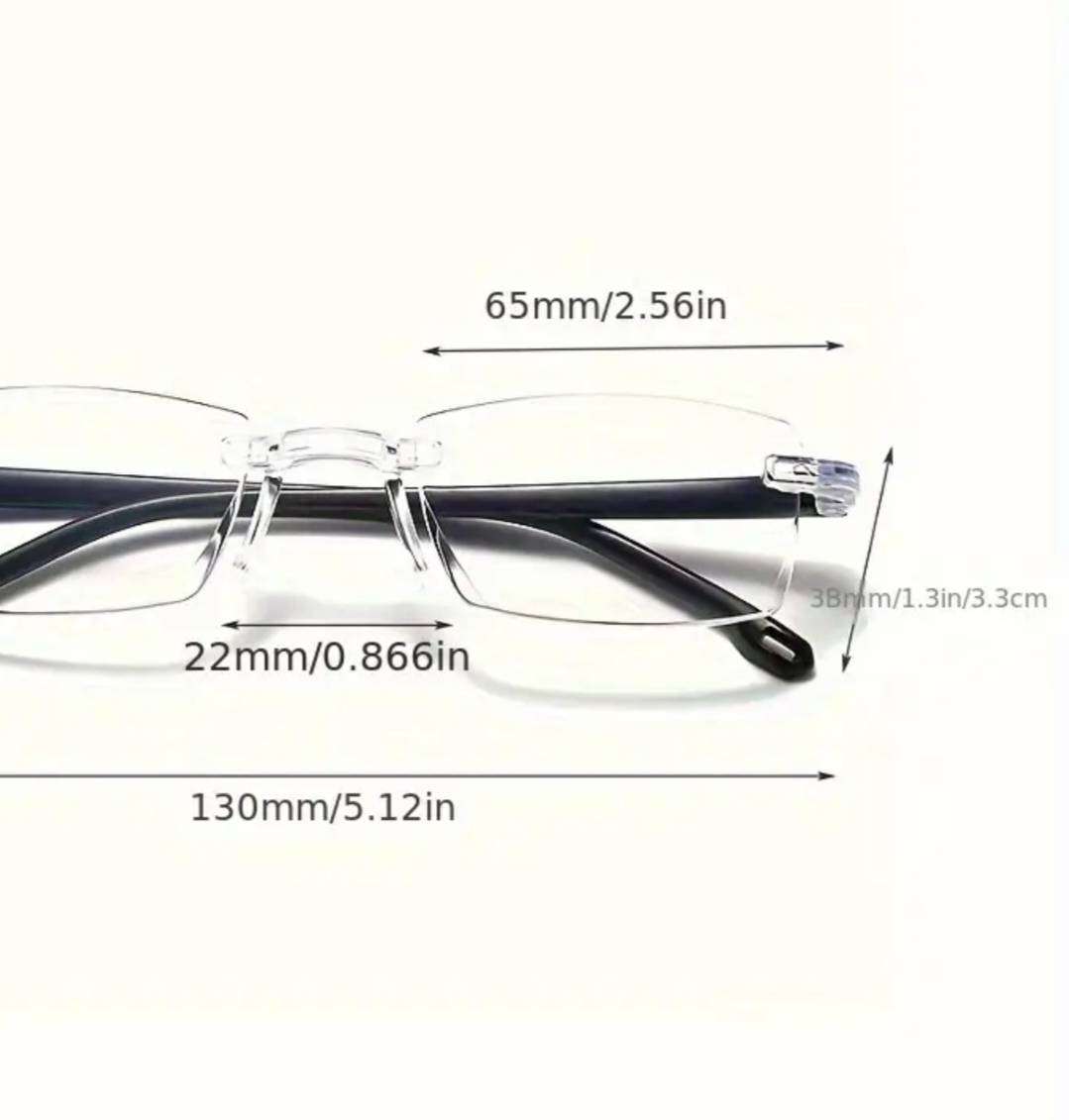 ZQ Auto-Focusing Progressive Reading Glasses - Multi-Focal (1.0-4.0 Magnification)