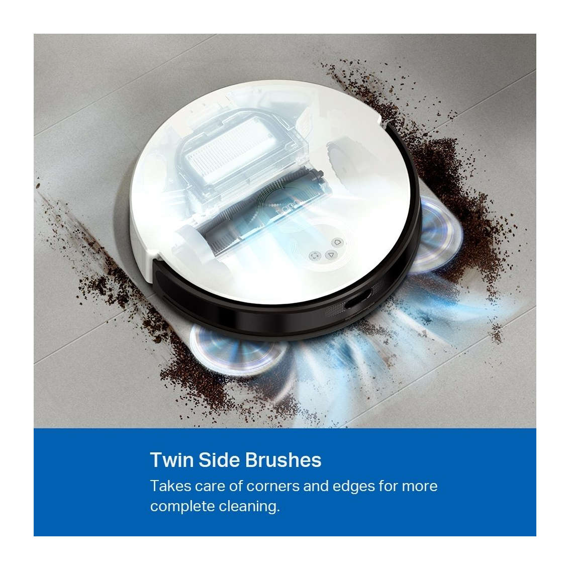 TP-Link Tapo RV20 - Ultra Slim Hyper Suction Smart Robot Vacuum Cleaner