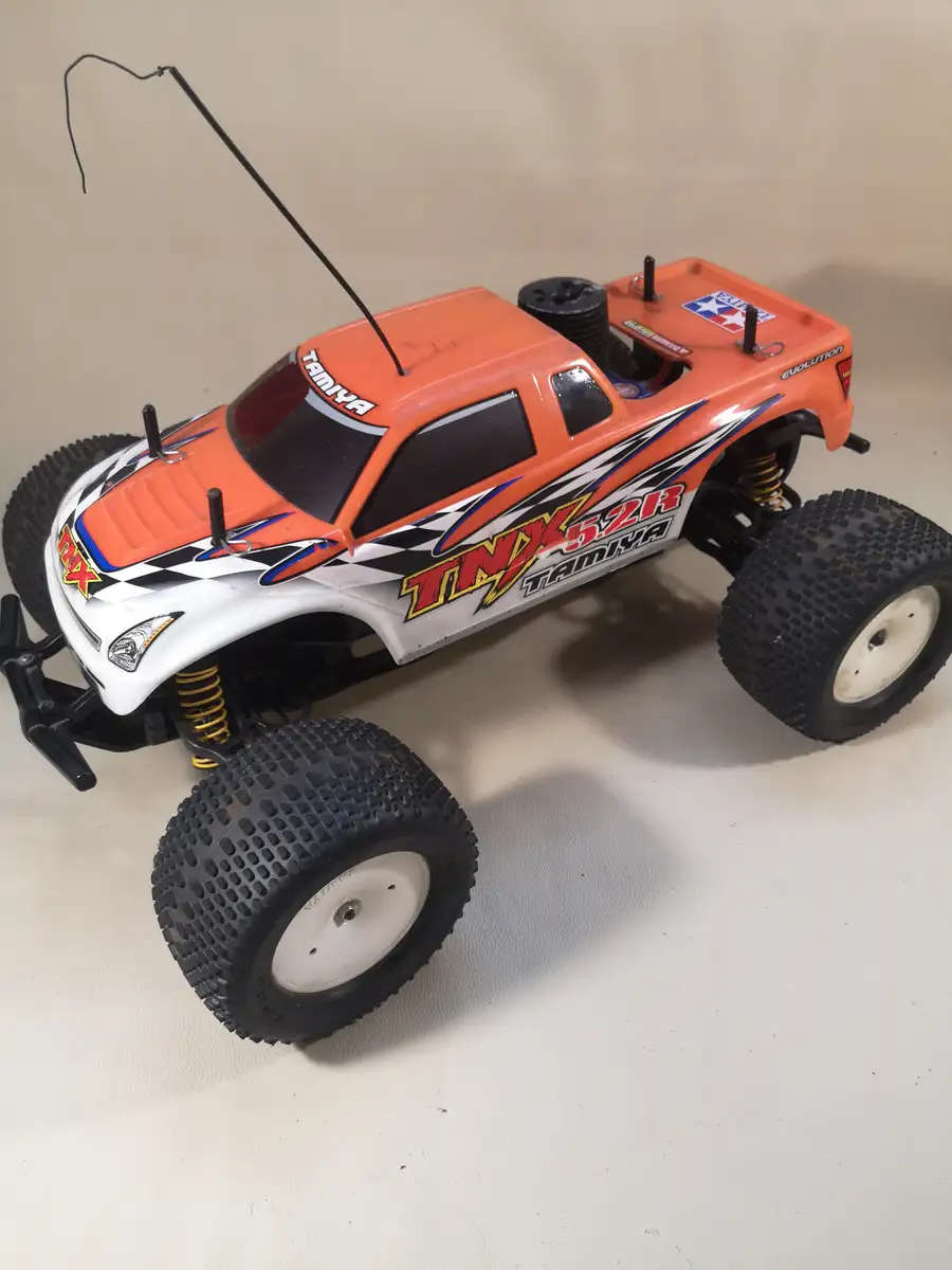 Giant Tamiya TNX 5.2R Nitro Monster Truck RC With a 5.2cc Nitro Engine