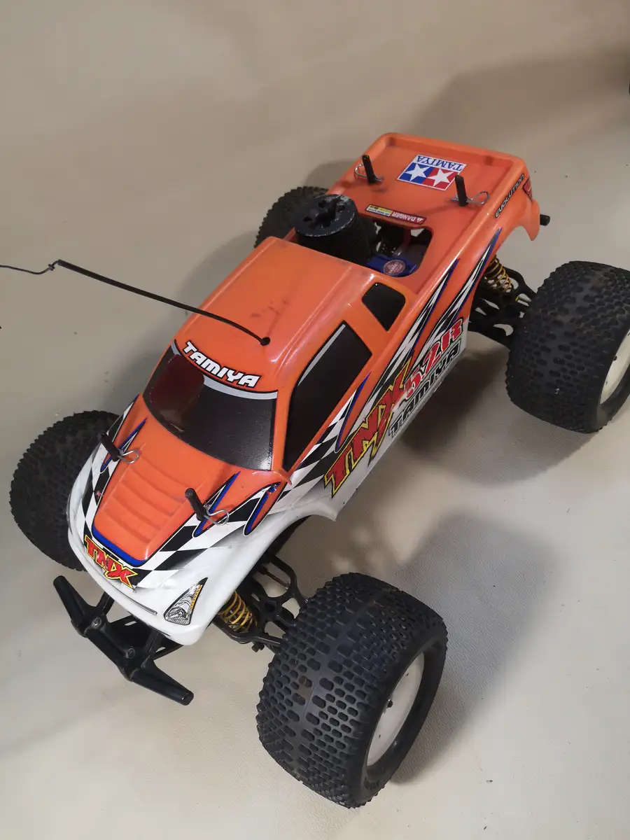 Giant Tamiya TNX 5.2R Nitro Monster Truck RC With a 5.2cc Nitro Engine