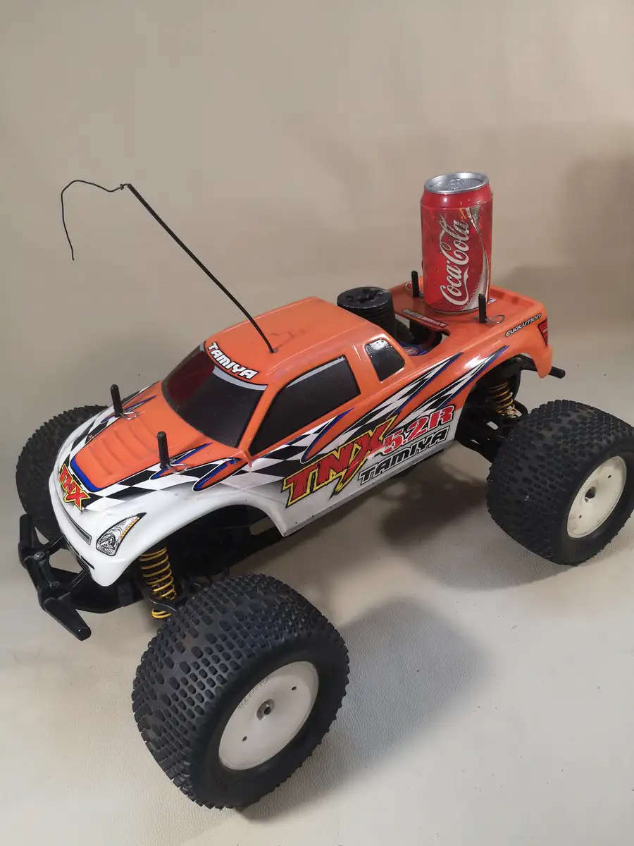 Giant Tamiya TNX 5.2R Nitro Monster Truck RC With a 5.2cc Nitro Engine