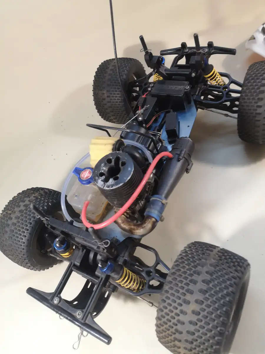 Giant Tamiya TNX 5.2R Nitro Monster Truck RC With a 5.2cc Nitro Engine