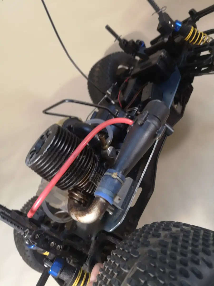 Giant Tamiya TNX 5.2R Nitro Monster Truck RC With a 5.2cc Nitro Engine