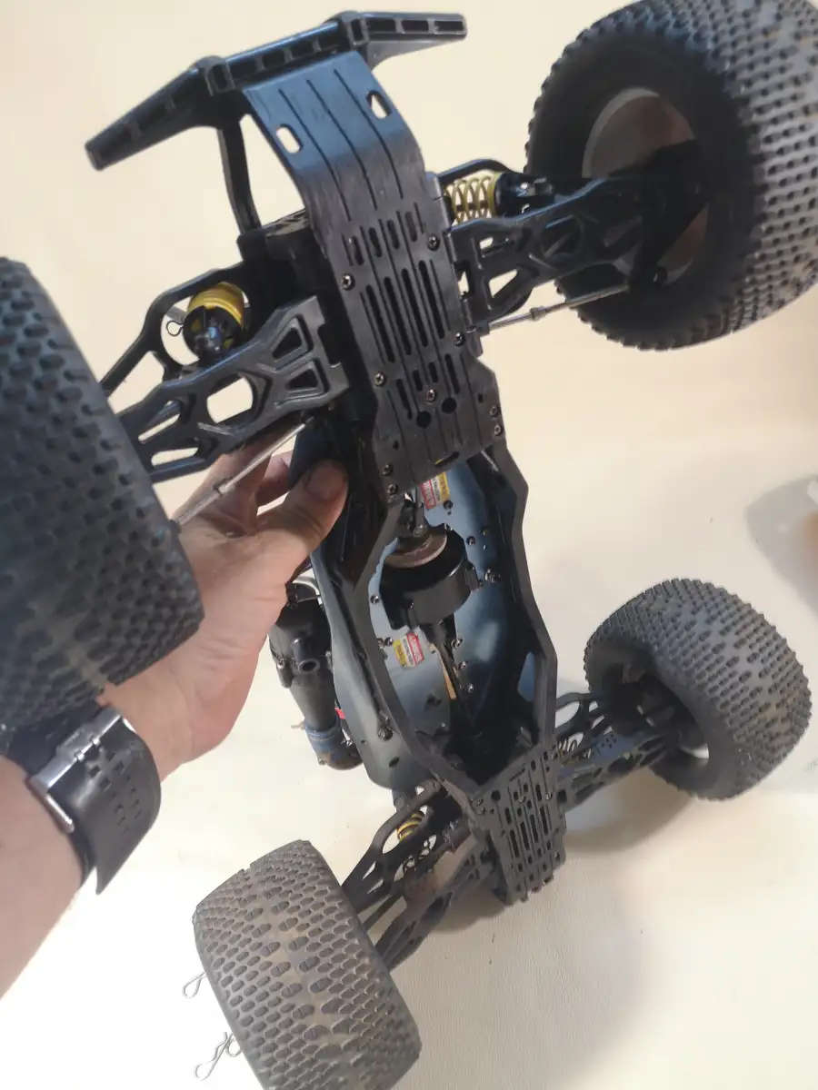 Giant Tamiya TNX 5.2R Nitro Monster Truck RC With a 5.2cc Nitro Engine