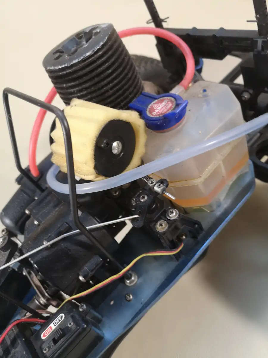 Giant Tamiya TNX 5.2R Nitro Monster Truck RC With a 5.2cc Nitro Engine