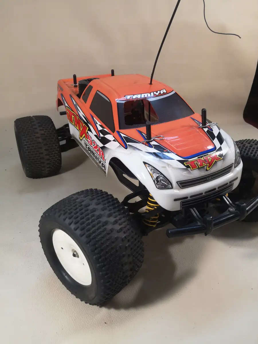 Giant Tamiya TNX 5.2R Nitro Monster Truck RC With a 5.2cc Nitro Engine