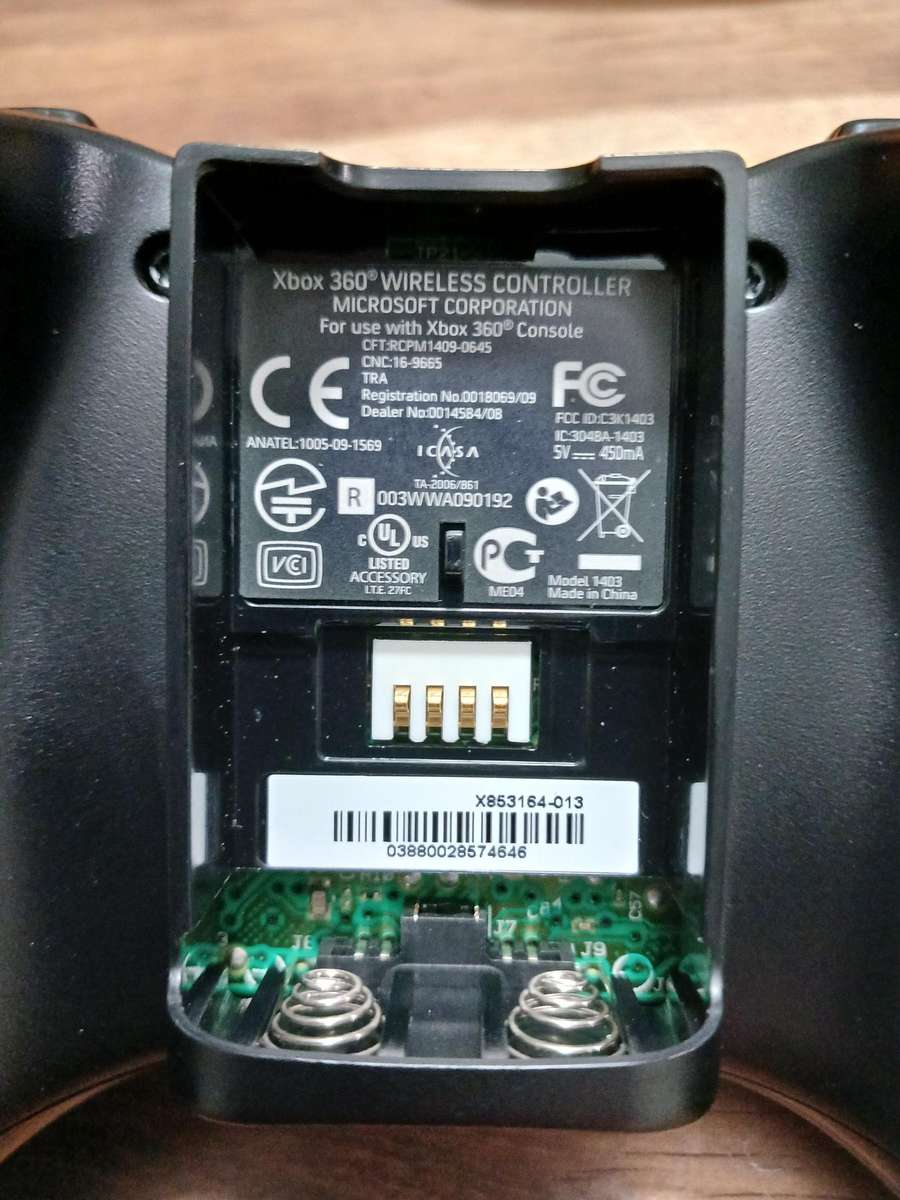 Original Xbox 360 Wireless Controller + USB Wireless PC Dongle