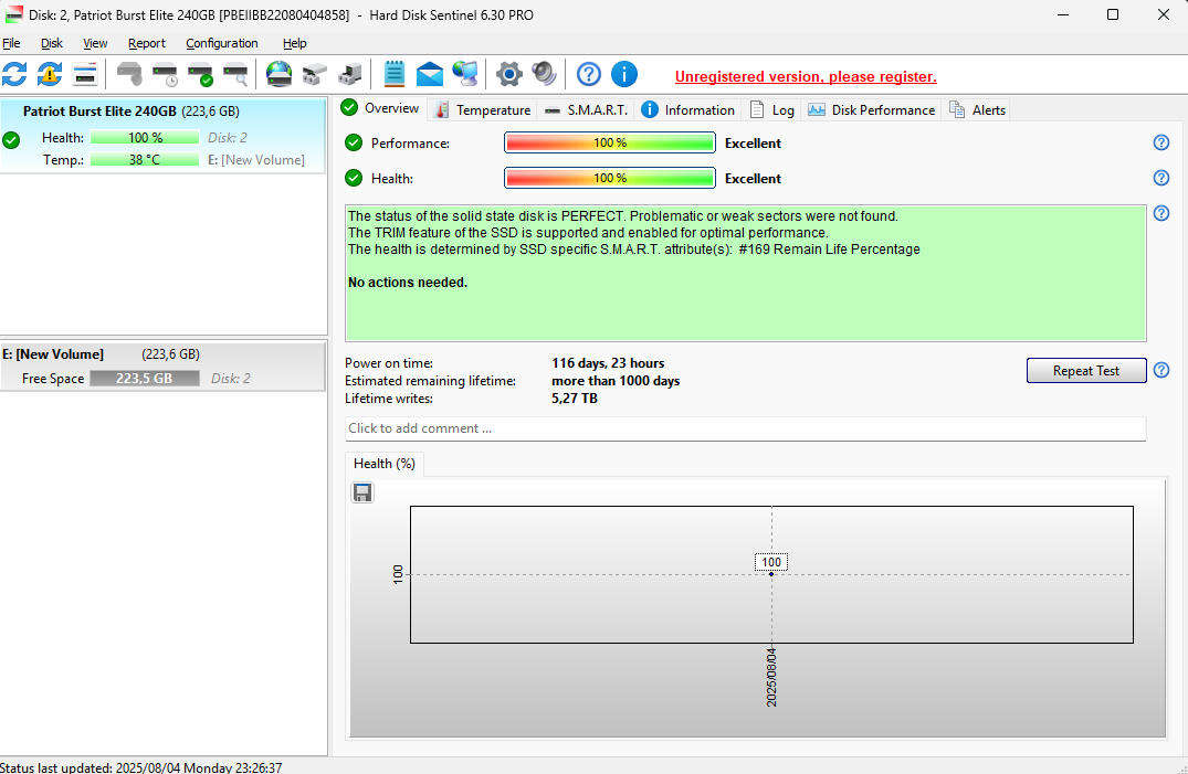 Patriot Burst Elite 240Gb SSD