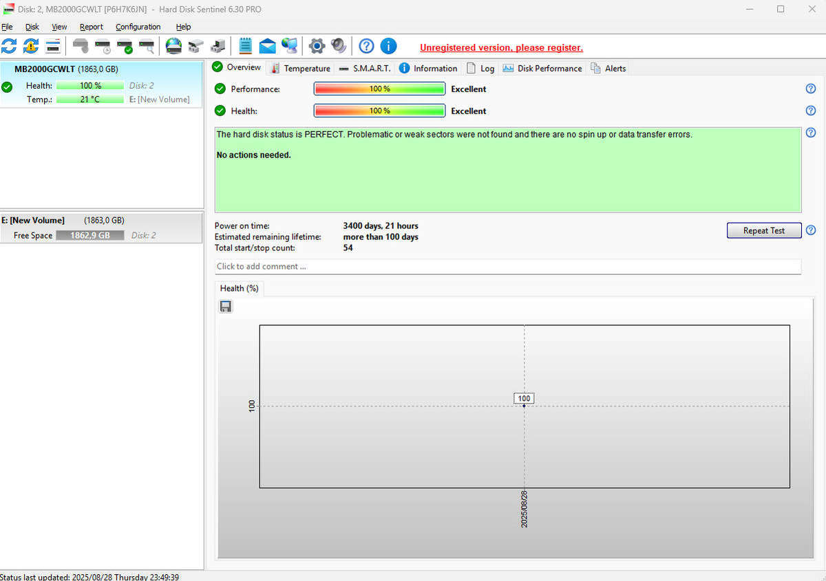 2TB 7200RPM 3.5" Hewlett Packard Hard Drive