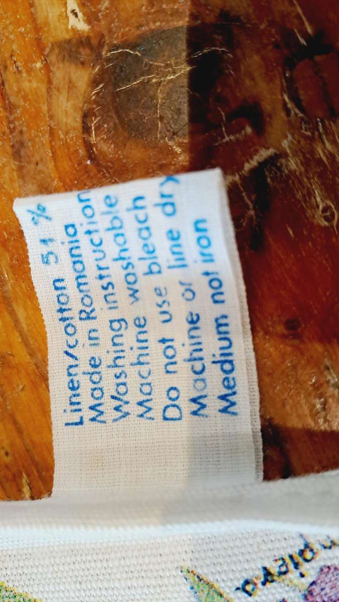 Linen/ cotton tea towel 67 x 49cm