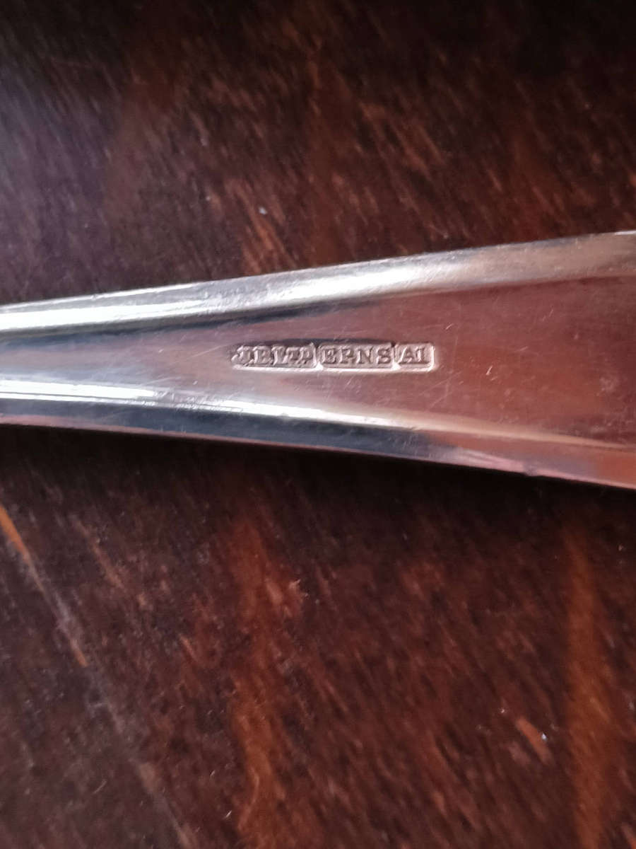 Vintage 1948 John Batt & Co Ltd EPNS A1 Silver Plated Cased Spoon Set