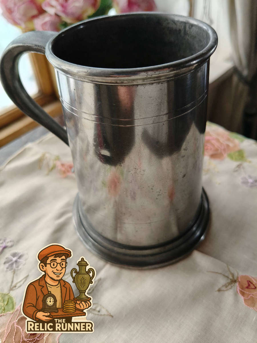 Vintage "My Lady" Pewter Tankard Mug - Made in England - Model 213