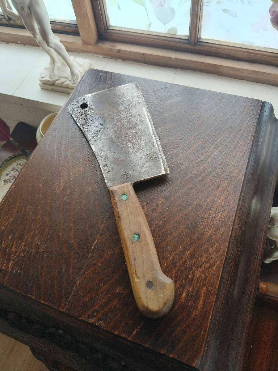 Vintage Foster Bros. Butcher's Cleaver