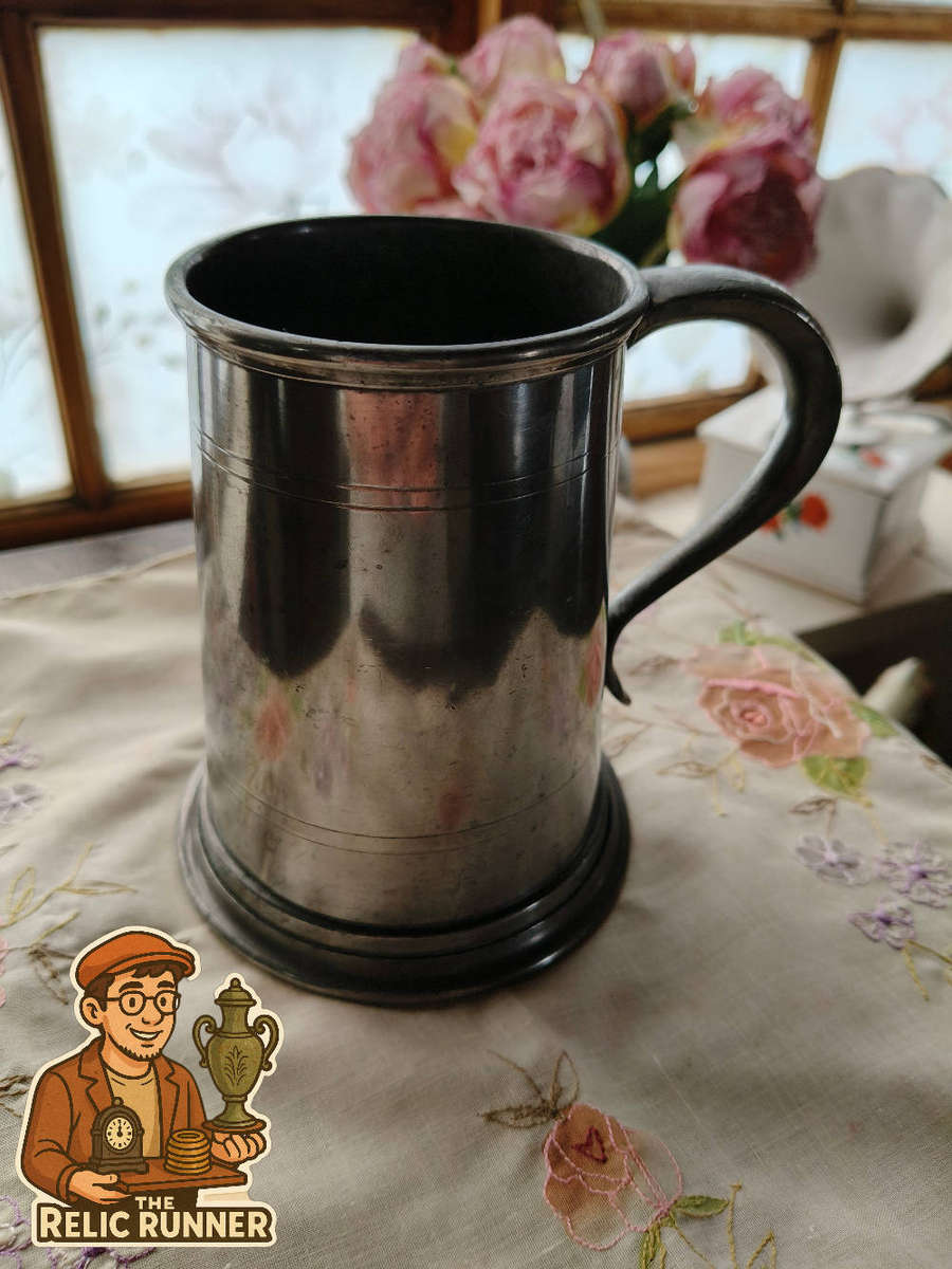 Vintage "My Lady" Pewter Tankard Mug - Made in England - Model 213