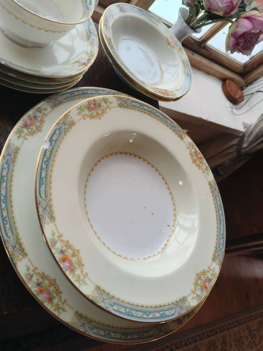 Noritake Occupied Japan 9-Piece Set  Mixed Lot with Minor Chips (19451952