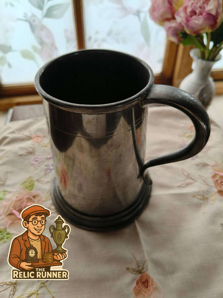 Vintage "My Lady" Pewter Tankard Mug - Made in England - Model 213