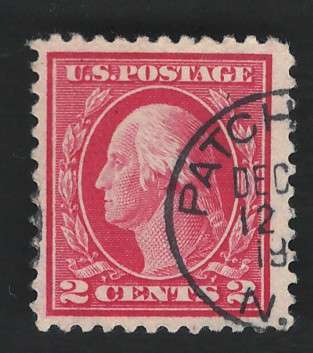 USA-Scott 1917/19  (P11) #499 2c Carmine Rose (Type I)