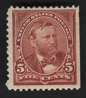 USA-Scott 1894 5c #255 Yellow Brown  (MPG). Price R105 (cv R2,035)