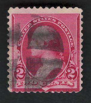 USA Scott 1890/93 #220 2c Carmine