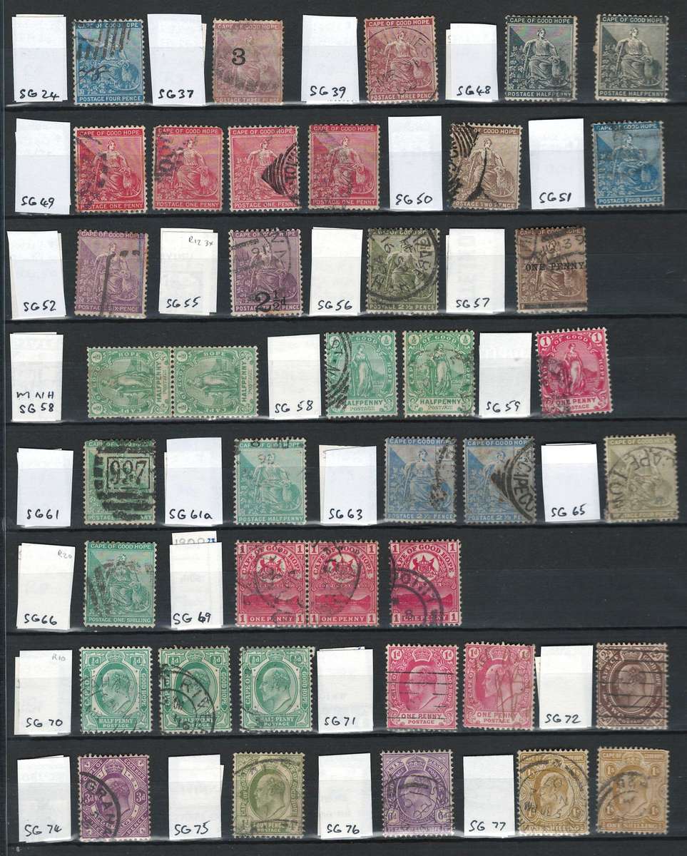 Cape of Good Hope (see SG # in detail below)