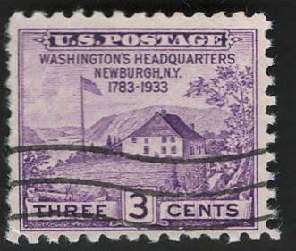 USA 1933 Washington HQ Scott #727 3c Violet