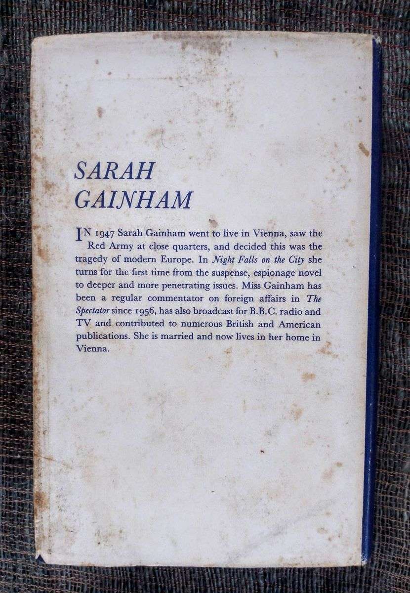 Night Falls on the City by Sarah Gainham