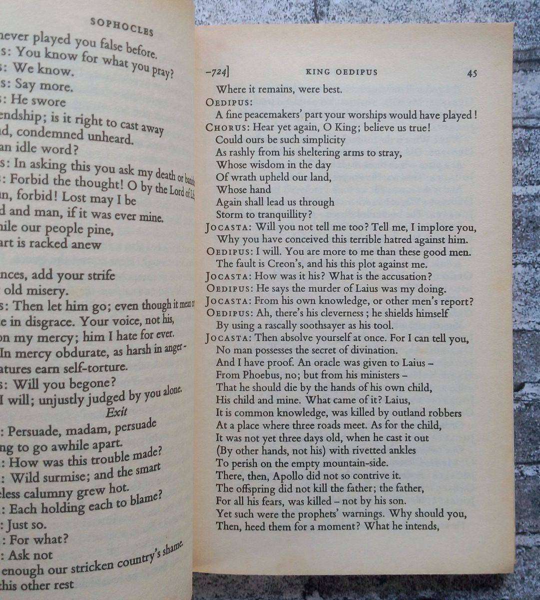 The Theban Plays by Sophocles