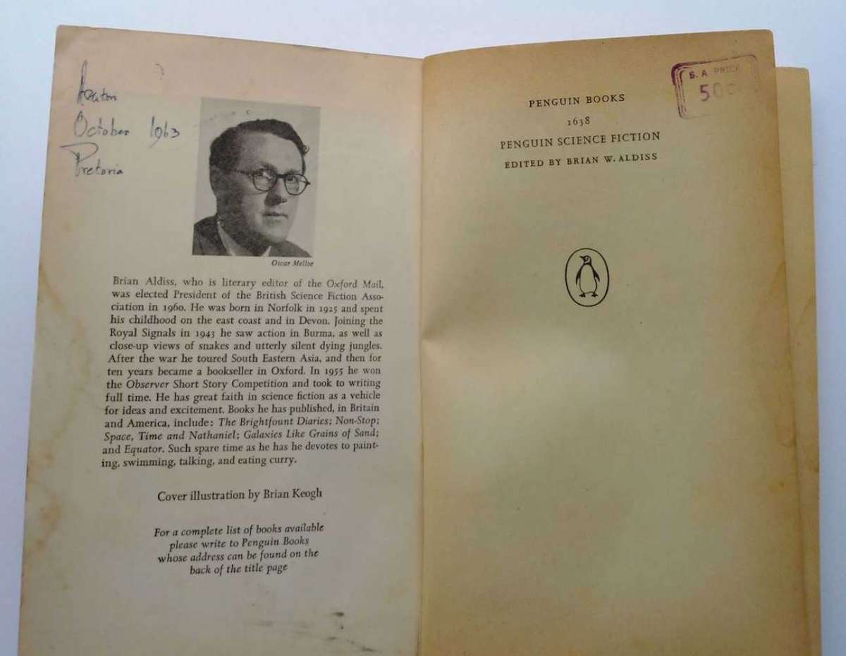 Penguin Science Fiction edited by Brian Aldiss