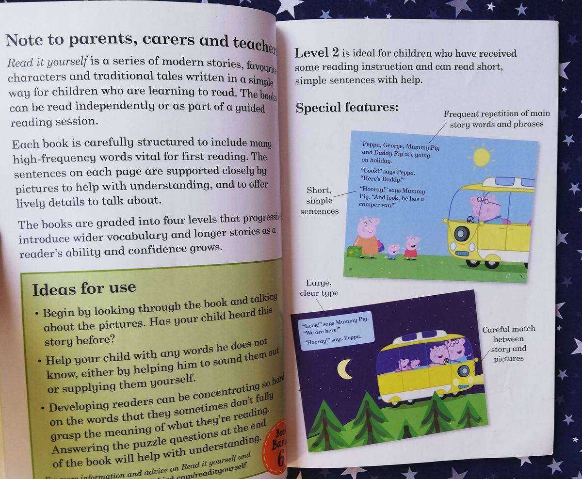 Peppa Pig Ladybird Read it Yourself set of 5 (Reading Level 2)