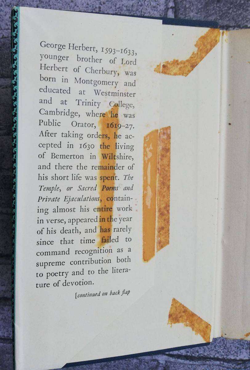 The Poems of George Herbert