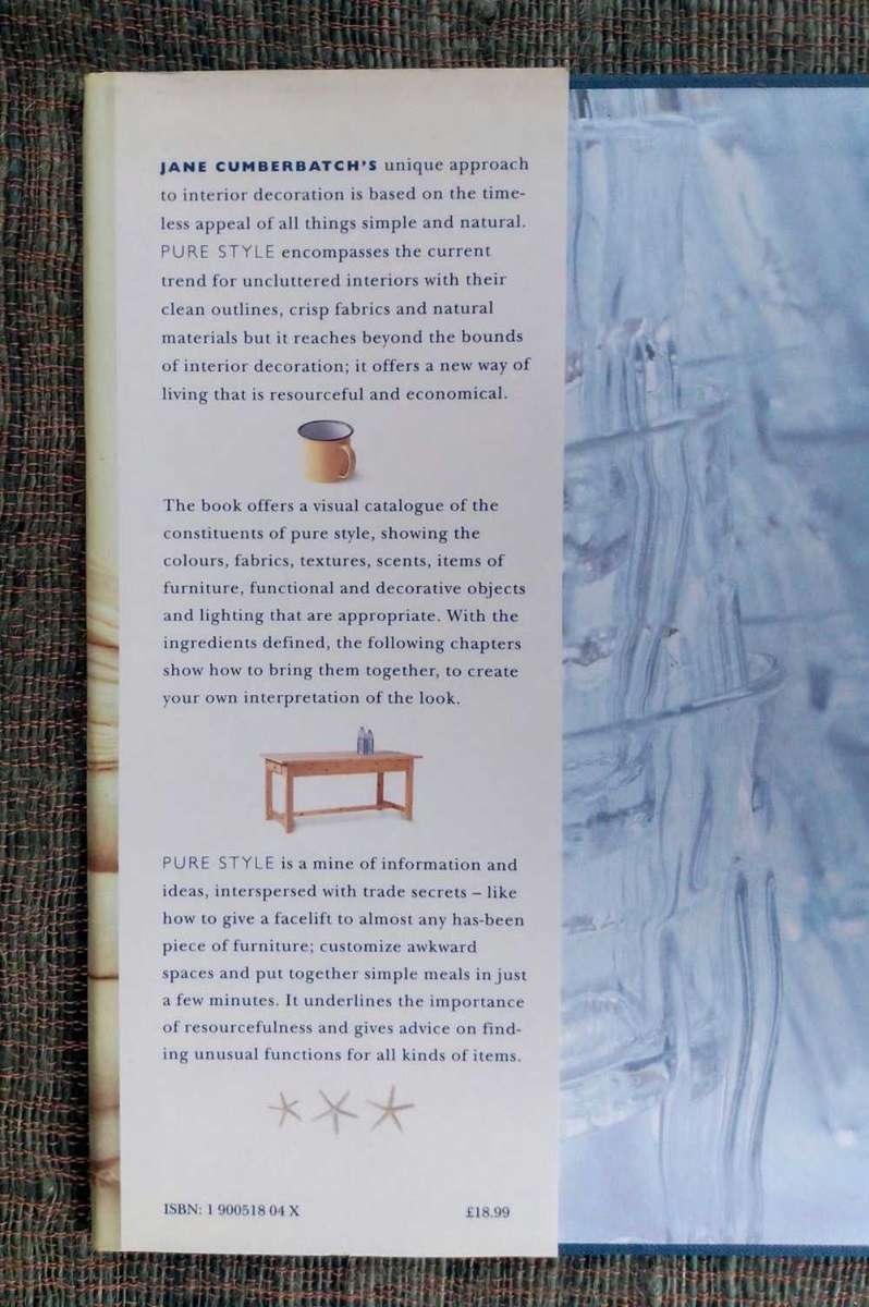 Pure Style - Accessible New Ideas for Every Room in Your Home by Jane Cumberbatch