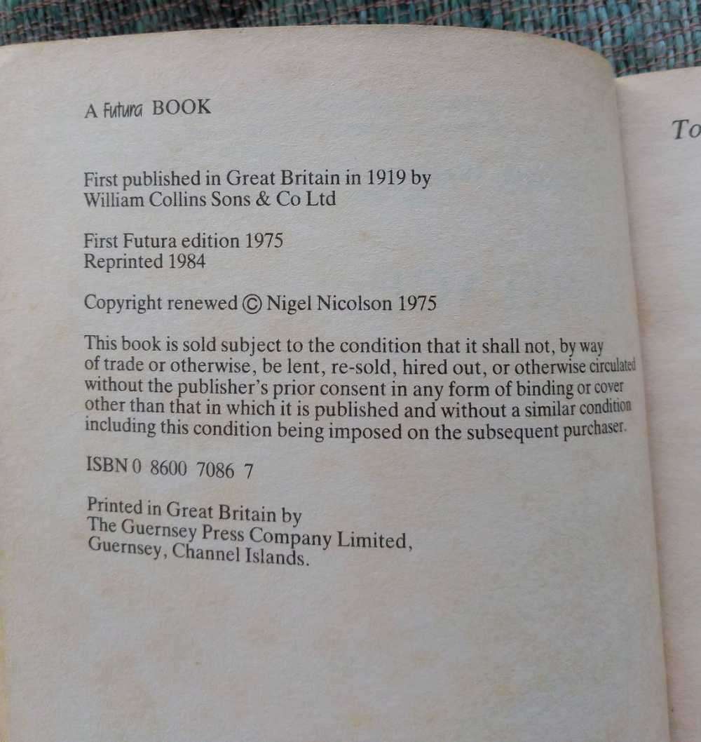 Heritage by Vita Sackville-West