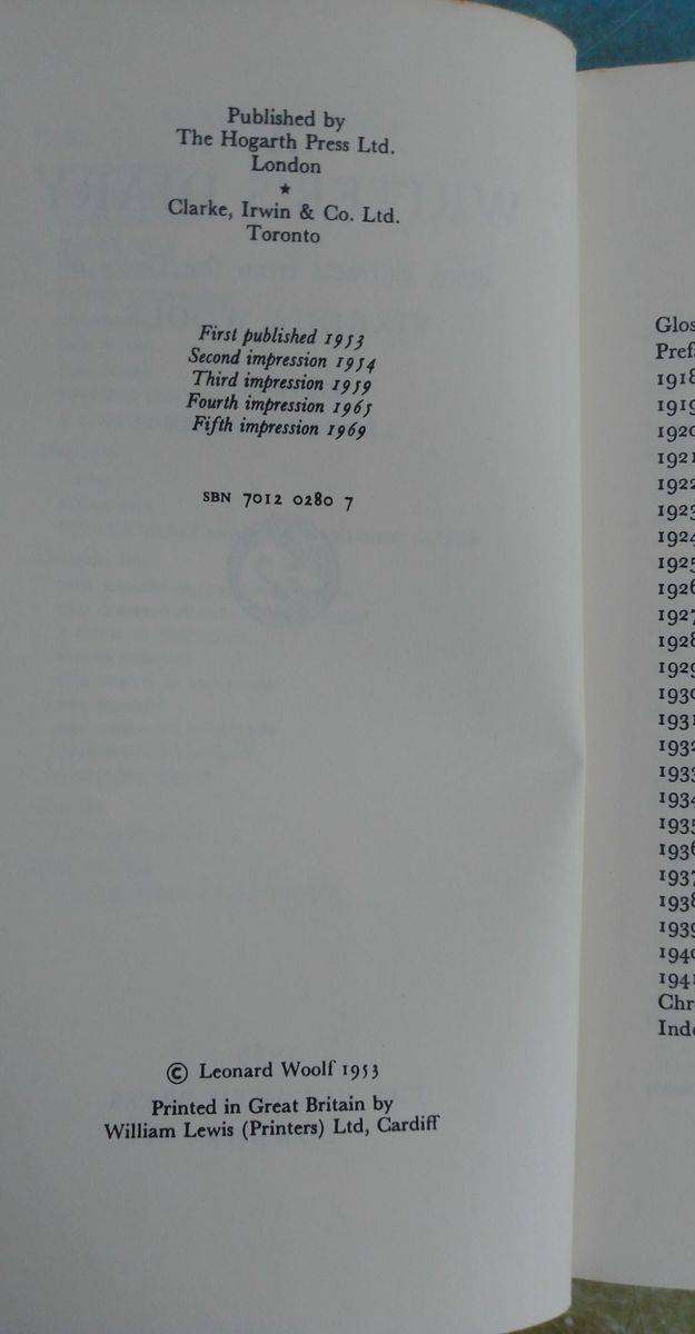 A Writer's Diary by Virginia Woolf